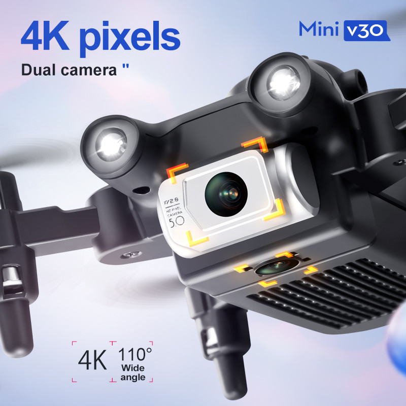 Mini V30 WiFi FPV Drone With 4 - огляд і ціна Drone Camera Hd