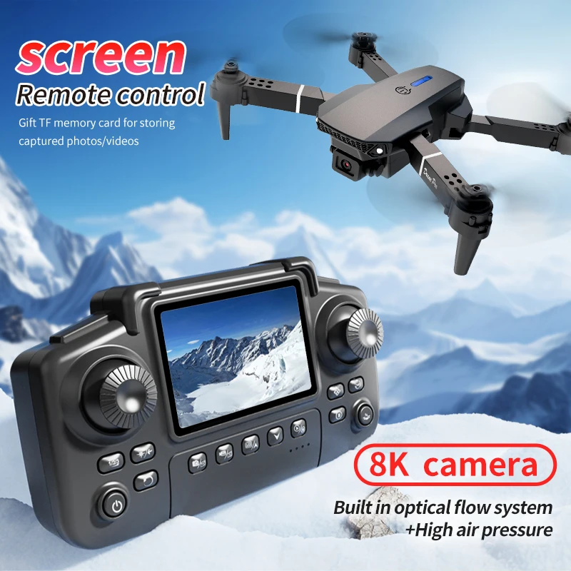Professional E88 PRO Drone wit - огляд і ціна Drone Camera Hd
