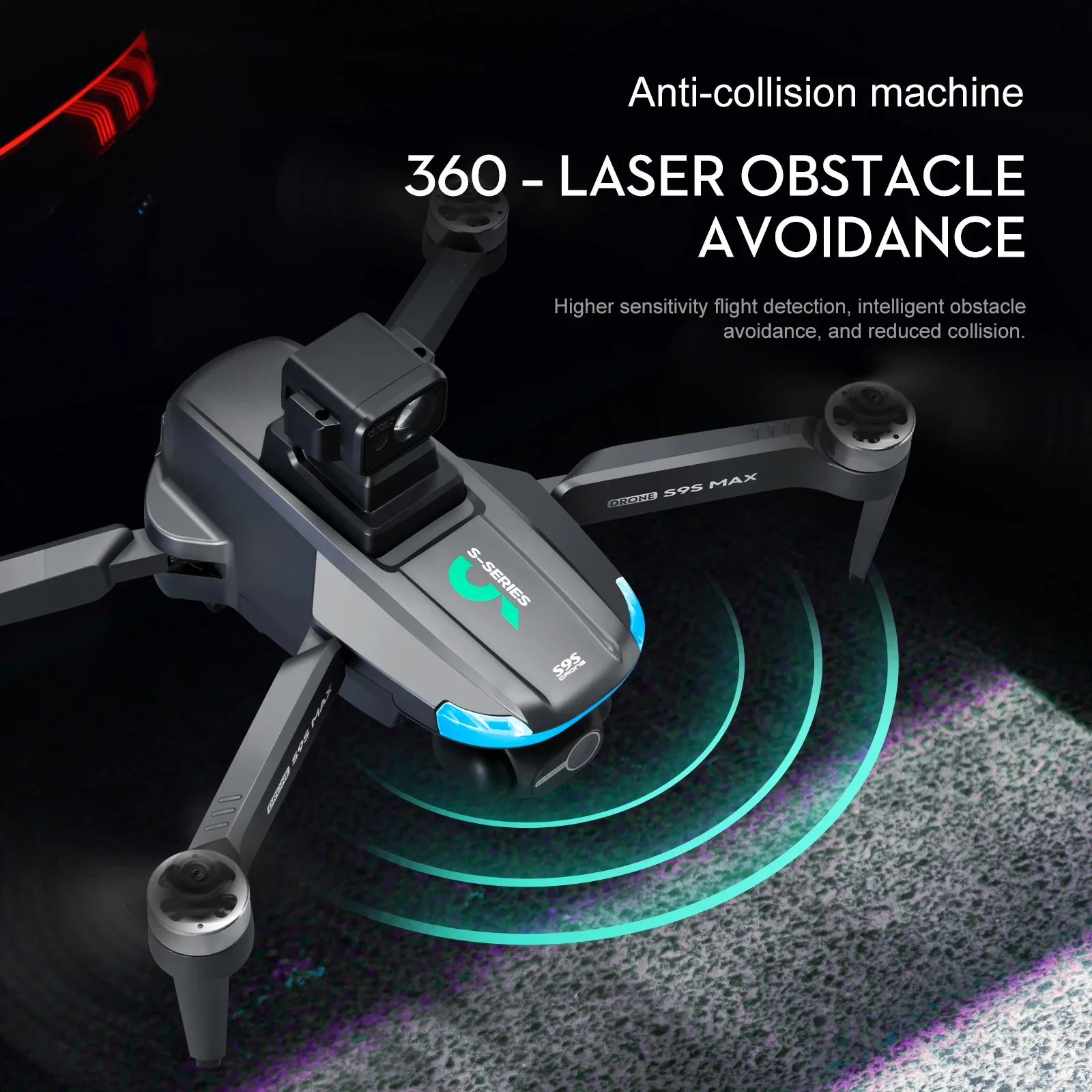 NEW S9S MAX MINI Drone 4K 2-Ax - огляд і ціна Drone Camera Hd