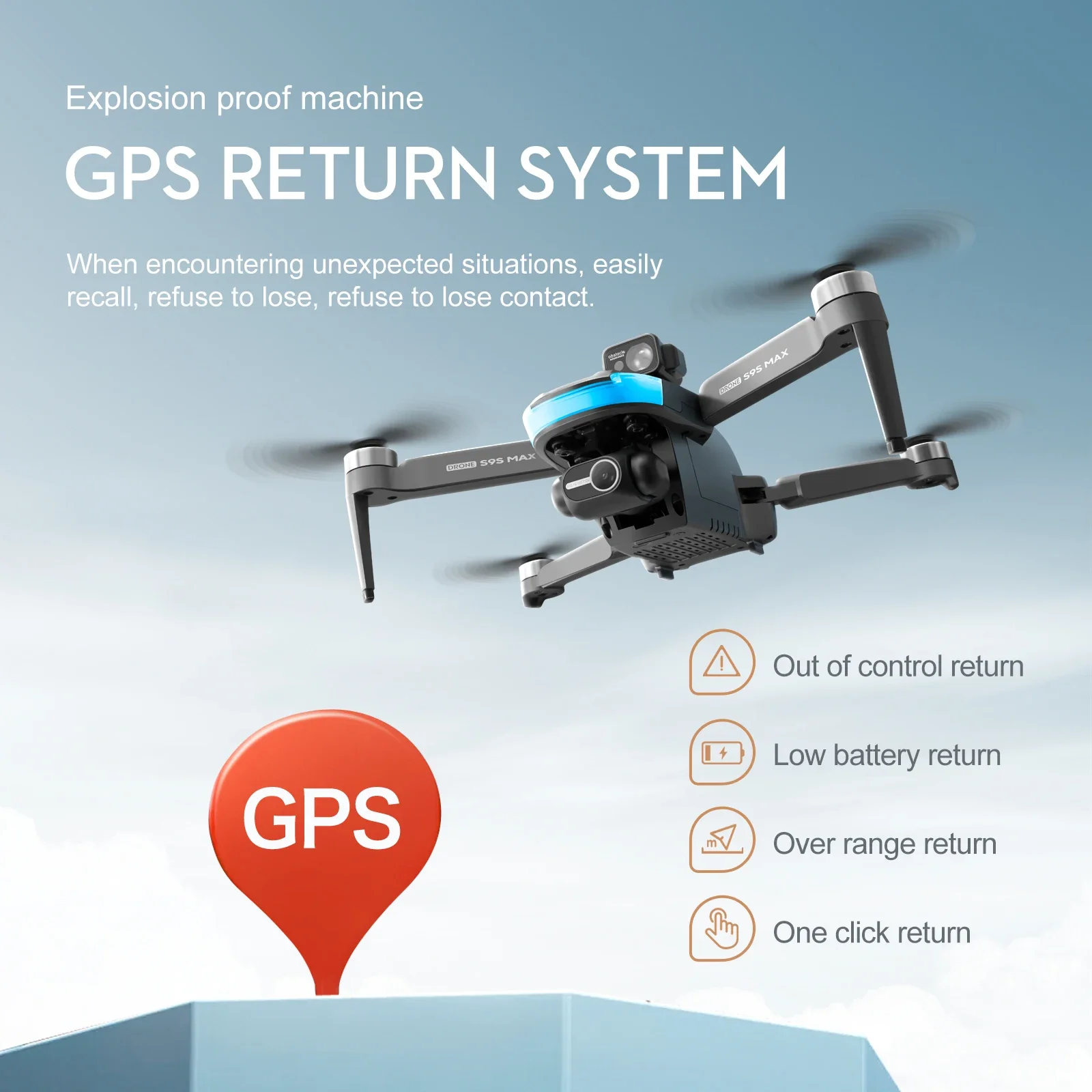 NEW S9S MAX MINI Drone 4K 2-Ax - огляд і ціна Drone Camera Hd