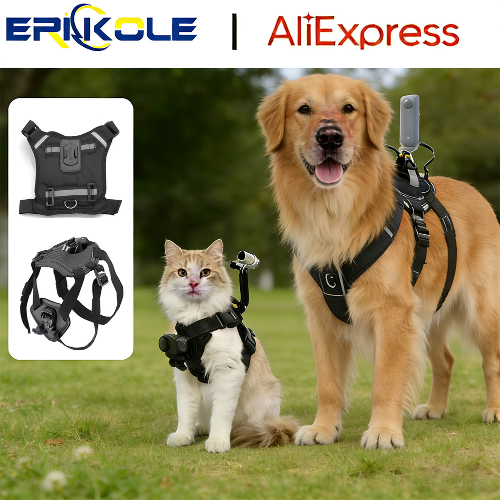 Pet Camera Harness Mount for G - огляд і ціна Drone Camera Action
