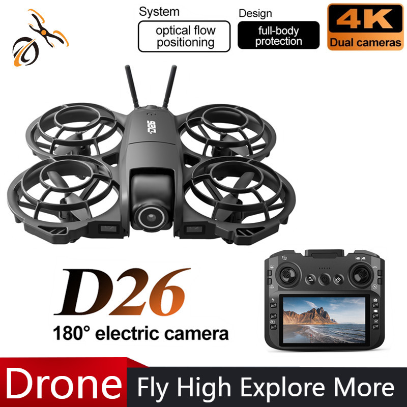 D26 Drone 4K Aerial HD 180° Ca - огляд і ціна Drone Camera Hd