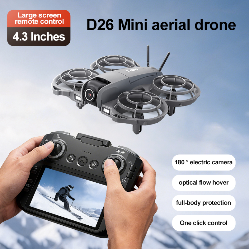 D26 Drone 4K Aerial HD 180° Ca - огляд і ціна Drone Camera Hd