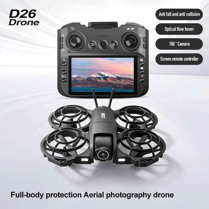 D26 Drone 4K Aerial HD 180° Ca - огляд і ціна Drone Camera Hd