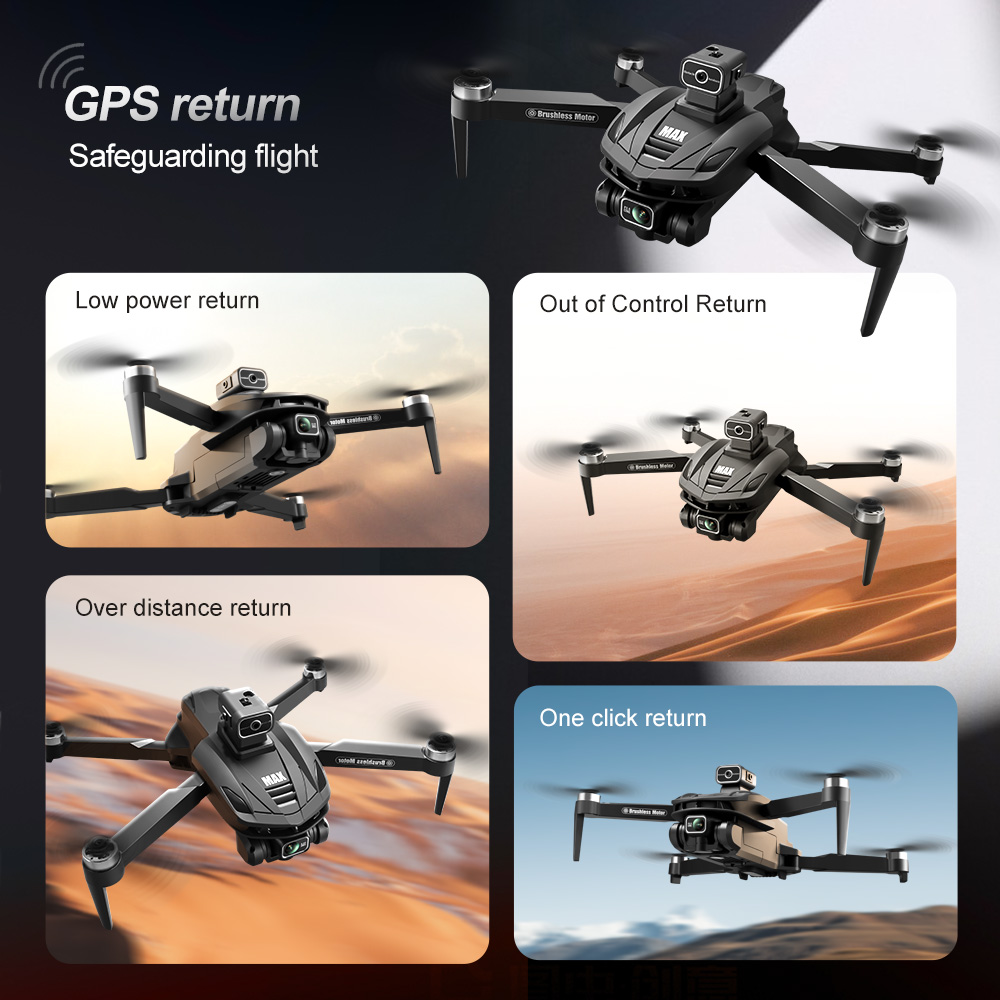 V168 PRO Max GPS Drone 8K Prof - огляд і ціна Drone Camera Hd