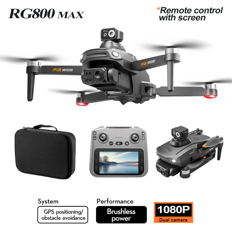 NEW RG800 MAX Drone 1080P HD C - огляд і ціна Drone Camera Hd