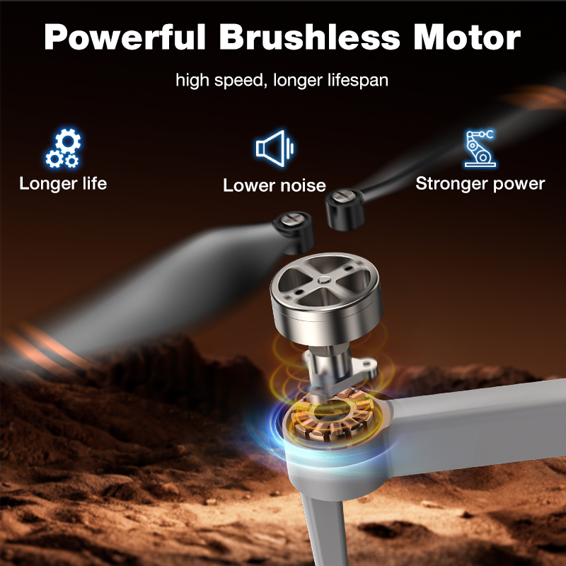 NEW Hot L017 Pro Drone Brushle - огляд і ціна Drone Camera With Gimbal