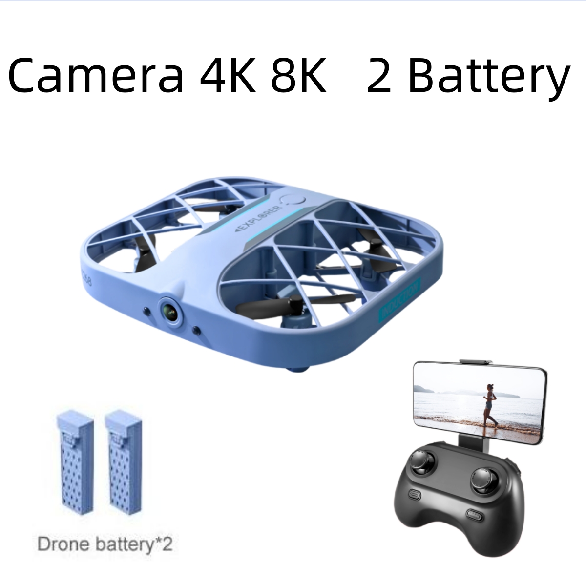 JJRC H107 FPV RC Drone with 2  - огляд і ціна Drone Camera Hd